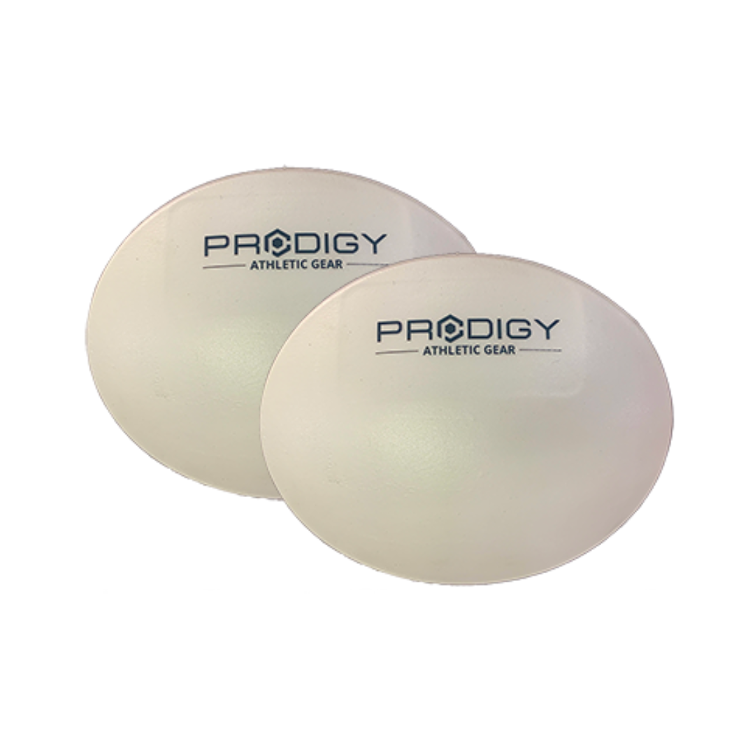 P-CORE Football Knee Pads — pair of Prodigy-branded oval knee pads